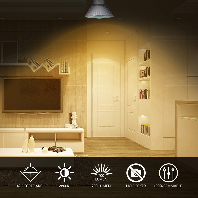 Sarveeta GU10 Halogen Bulbs 35W Dimmable, 220V GU10 Halogen Spotlight