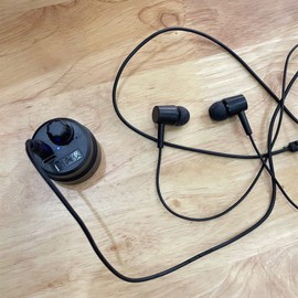 TOPINCN Wall Pipe Leak Detector, ABS Material, 3.5x3.8cm, with Headphones and USB Cable, 13000X Audio Magnification
