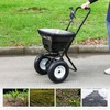 DNA MOTORING DNA MOTORING 80lb Walk-Behind Broadcast Spreader 36KG/29L Capacity,