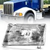 Headlight fit for Peterbilt 385/377 Truck Halogen Headlamp Left Driver