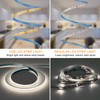OMIKA COB LED Light Strip, Wireless 640LED 6.56Ft 4000K Natural