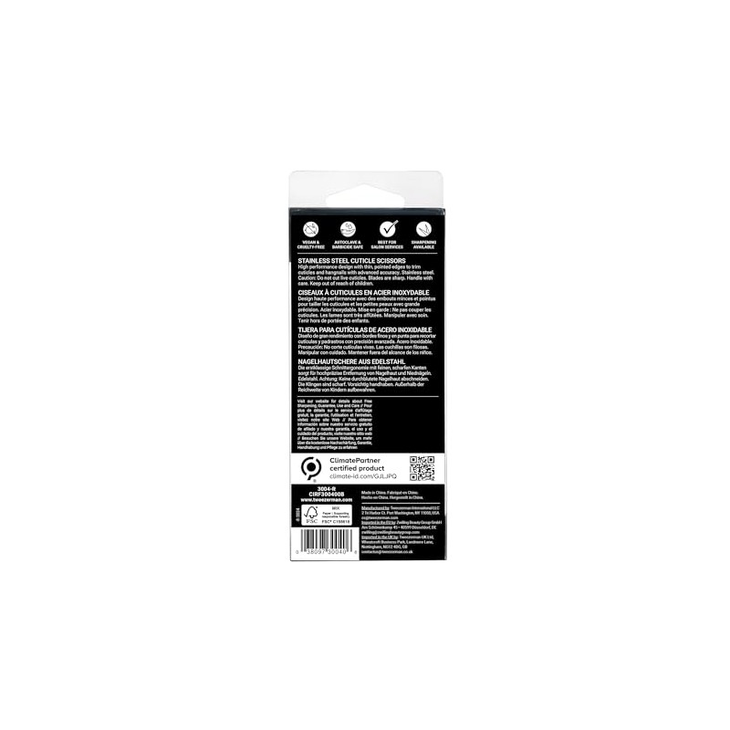 Tweezerman 3004-r Stainless Steel Cuticle Scissors