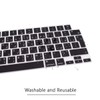 WYGCH Arabic Keyboard Cover Skin for MacBook 2024-2022 Air 13.6"