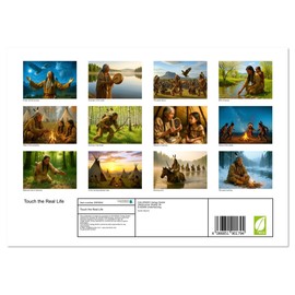 Touch the Real Life (Monthly Wall Calendar 2026 16.5" x 23.4" (open)), CALVENDO 14 Month Calendar