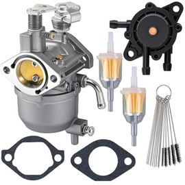 Carburetor Tune Up Kit Fits for EZGO Engine RXV 2008, Gas Golf Carts 2010-2015 TXT, 2010-2014 Valor with Fuel Pump, Carb for 13HP FJ400D Engine Motor Golf Cart