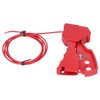 Cable Lockout High Temperature Resistance Corrosion Resistant Nylon Adjustable Safety