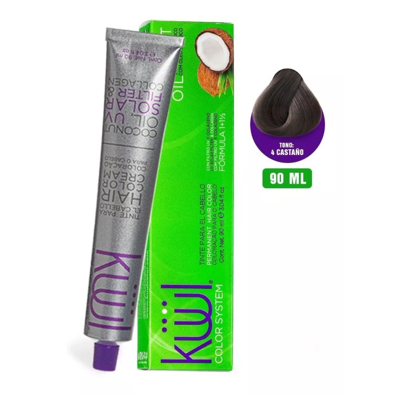 Küül Tinte Para El Cabello Kuul Color System Permanente 90