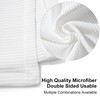 SHINARDO Soft Microfiber Double-Sided Blanket, Bicolourable, Breathable, 80 x 59
