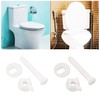 VGOL 4 Sets Toilet Seat Fixing Screws Set Universal Replacement