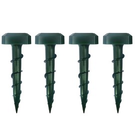 4X Solar Maulwurf Vertreiber, Ultraschall Maulwurfschreck, mit 3 Abschreckungsmodi, Geeignet zur Vertreibung von Maulwürfen und Anderen Nagetieren in Gärten Rasen -Square