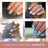 PrettyDiva - Polvo de uñas cromado de sirena – Polvo
