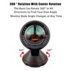 Black Adjustable Ball Night Vision Compass with Slope Meter, Boat