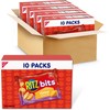 RITZ Bits Cheese Sandwich Crackers, Bulk Lunch Snacks, 40 Snack