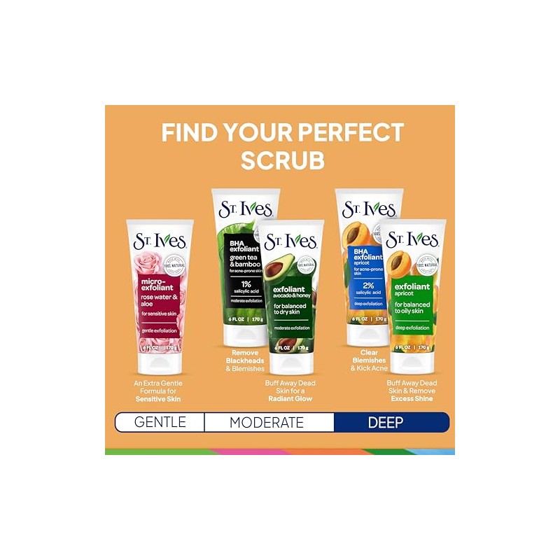 Ives Exfoliante Albaricoque Naturally Clear Controlar Imperfecciones Puntos Negros Unisex