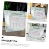 Operitacx 1 Set Clear Planner Dry Erase Board Small Whiteboard