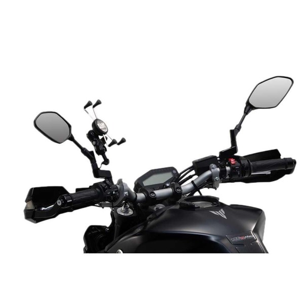 SW-Motech GPS.00.308.30500/B Universal X-Grip-Kit for Large Smartphones
