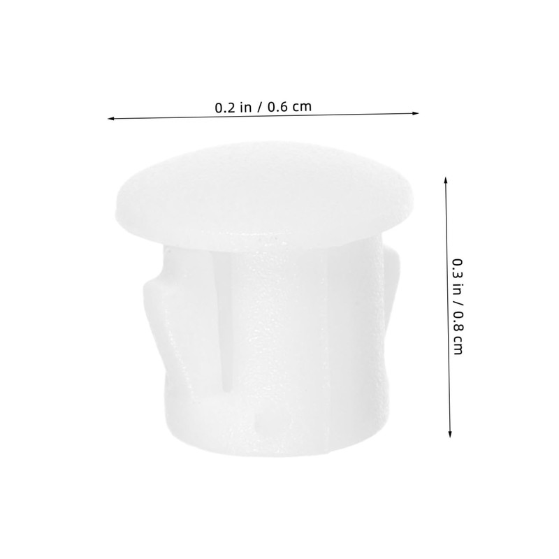 ULTECHNOVO 100pcs Screw Blocking Screws Round Hole Plug Entry Door