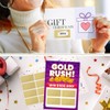 QEQSHQO Pack of 120 Labels Scratch Stickers Scratch Off Sticker