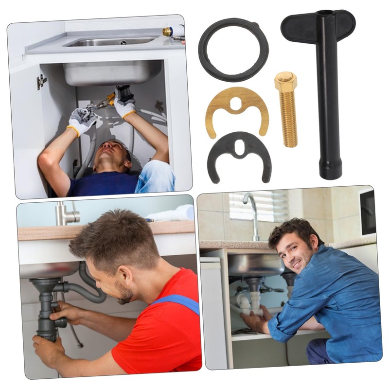 Operitacx Faucet Repair and Replacement Kit Basin Tap Fixing Accessories