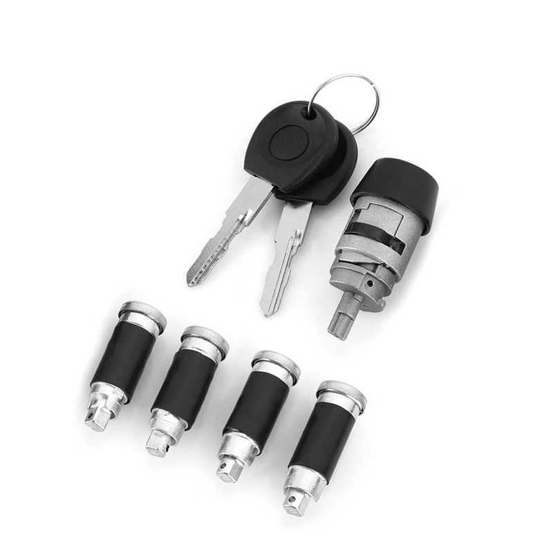 Ignition Lock Cylinder &amp; Key Fit for Transporter T4 Caravelle