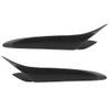 1 Pair Car Real Carbon Fiber Headlight Eyebrow Eyelid Trim