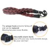 DIGUAN Synthetic Hair Braided Headband Classic Chunky Wide Plaited Braids