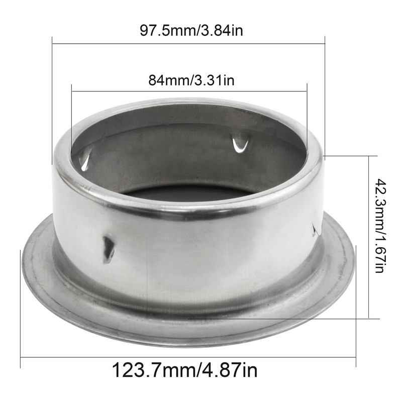 Zangc 4-inch Ventilation Cap Dryer Ventilation Cap Dryer Vent Cover