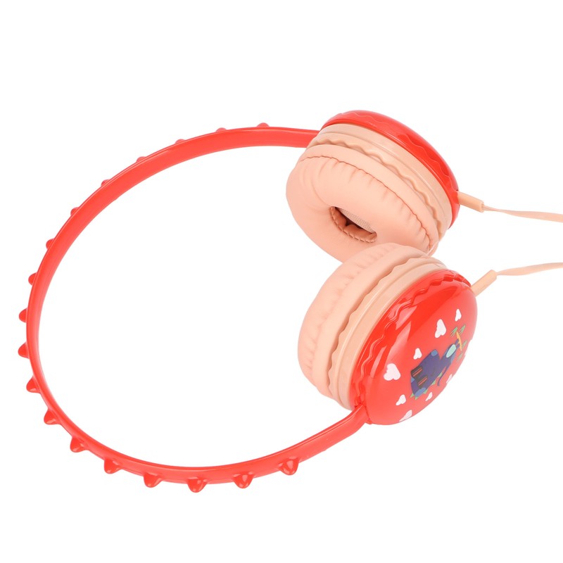 Kids Wired Headphone 3.5mm Jack Stereo Adjustable Headband Cute Child