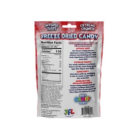 BEST PARTY EVER! Freeze Dried Candy Rainbow Bites, Crunchy Candy with Intense Taste, 4.32 oz, Pack of 2
