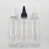 Pointed Cap Empty Bottle 100ml White Cap Cosmetic Empty Bottle 7ea