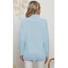 Jouica Womens 2025 Fall Turtleneck Oversized Long Batwing Sleeve Cream
