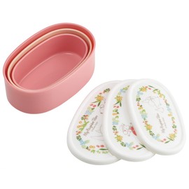 Skater SRS3SAG-A Bento Box, Sealed Containers, Storage Containers, Set of 3, With My Neighbor Totoro, Made in Japan, 30.1 fl oz (860 ml)