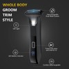Manscape Ball Trimmer for Men, 2-in-1 Body Hair Groomer and