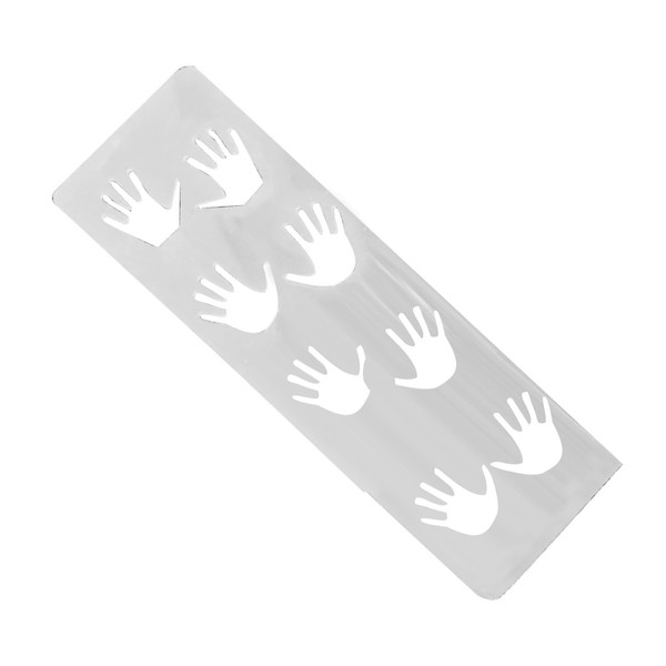 Father Christmas Small Boots Stencil,Small Footprints Decoration - Reusable Craft