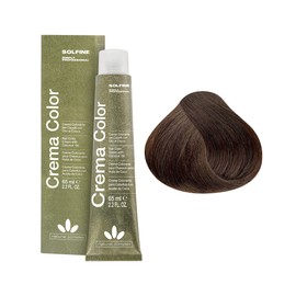 Solfine Crema Color Permanent Hair Color 65 ml, 5N Light Chestnut