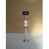 St. Andrew's Cross Railway Crossing Kit with Flashing Light Gauge