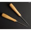 Medium Duty Wooden Handle Clickers Awl 16cm - Pack of