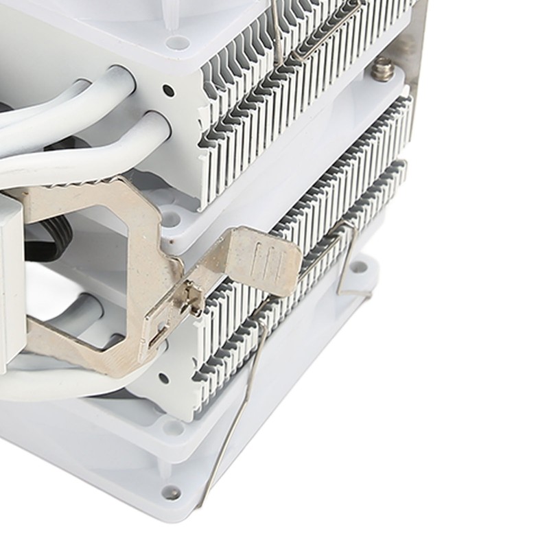 CPU Air Cooler 3.5in Dual Tower 6 Heat Pipes 3pin