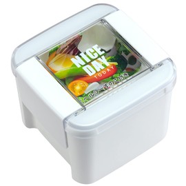 Iwasaki Industrial Bento Box, Deep Type, 24.0 fl oz (610 ml), White, Easy Care