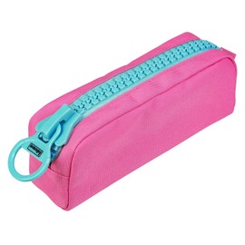 Idena 20099 Pencil Case with Giant Zipper, Magenta
