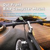 Bike Computer Mount for Garmin,Bike GPS Computer Mount,Out Front Bike