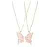 2 PCS Best Friend Necklaces Magnetic Butterfly Matching Necklaces for