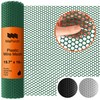 MaPorch Plastic Wire Mesh Fence - Hunter Green, 15.71" x