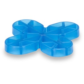 BARWALT Hollow Leave-In Tile Spacers, 1/2 Inch x 50, Eliminate Spacer Removal, Compressable, BWT16020