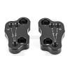SI Black Adjustable Handlebar Risers Adapter For Honda Goldwing GL1800