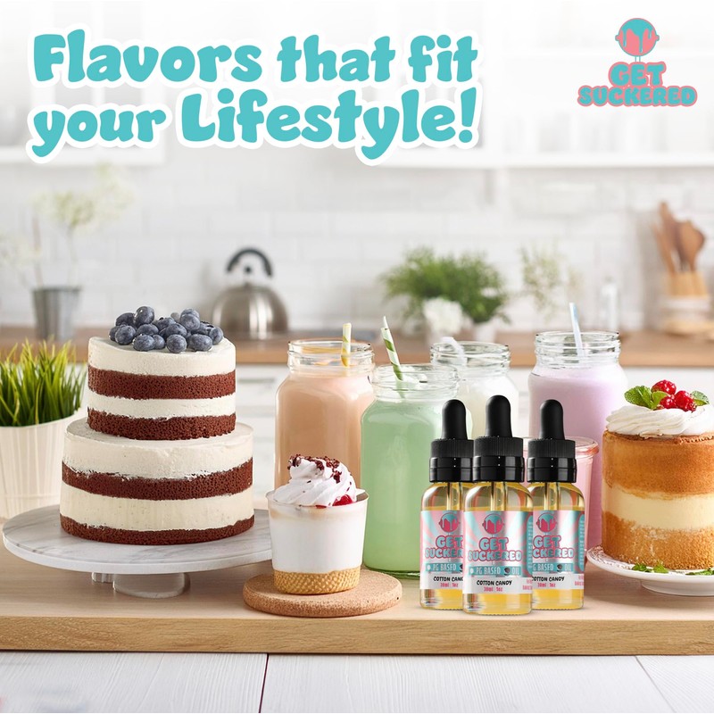 Get Suckered Cotton Candy Flavoring Oil 30ml