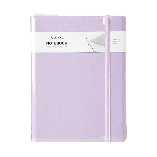 Filofax Refillable A5 Pastels Notebook - orchid