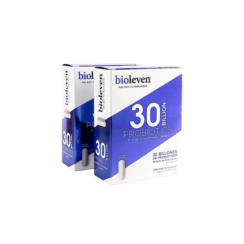Bioleven 2 Pack Bioleven Probióticos 30 Billones