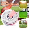 Txdzking 3 Strimmer Spool Line 1 Caps Compatible with Flymo