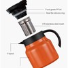 Insulated Teapot 1000ml Tea Water Separation Detachable Thermal Coffee Tea